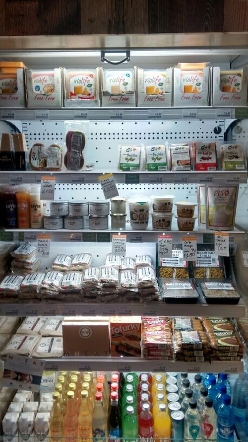 fridge at Jan De Vries - Queensferry St in Edinburgh