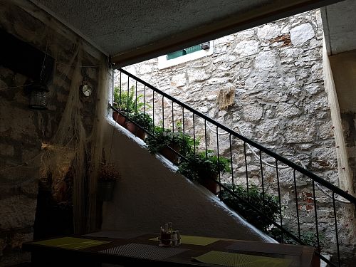 beautiful old stairs at Barbara in Murter