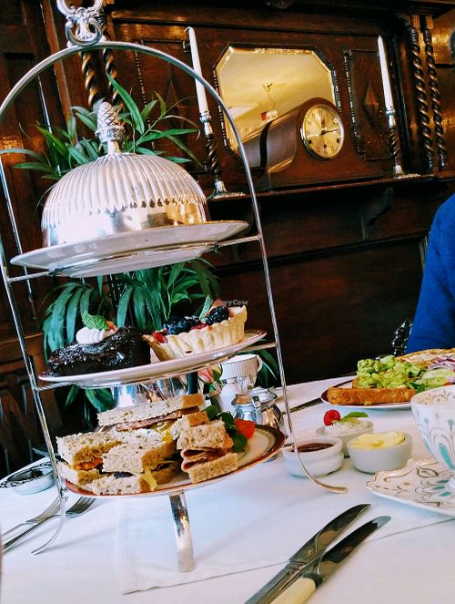 The Vegan Duchess afternoon tea at The Westminster Tea Rooms  in Southport