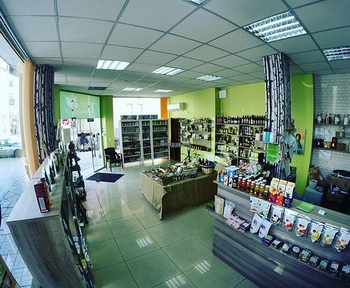 Interior design and products at Bio Bakalia in Ruse