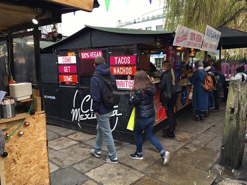 Kiosk Next to the Lock at Club Mexicana - Camden in North West London