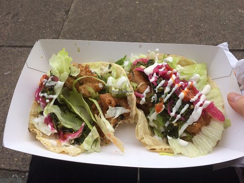 Tofish tacos  at Club Mexicana - Camden in North West London