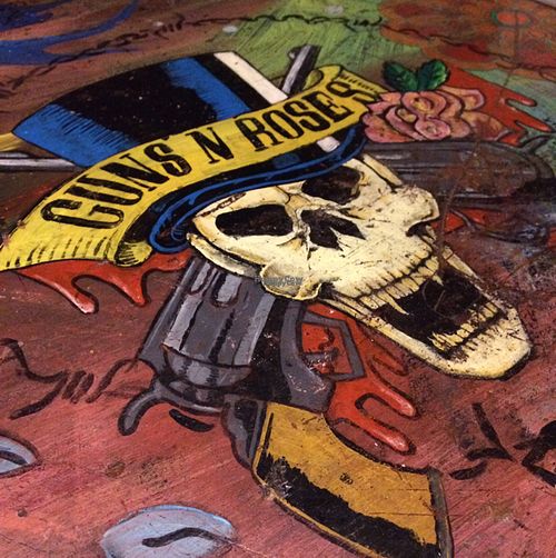 the cooo tables  at Vintage Rockbar in Doncaster