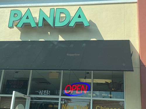 From outside  at Panda Chinese Restaurant in New Port Richey