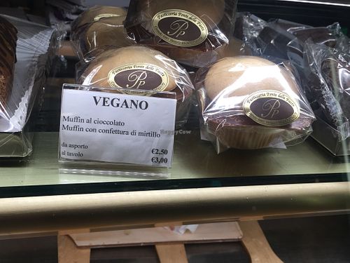 Vegan muffins  at Pasticceria Ponte delle Paste in Venice