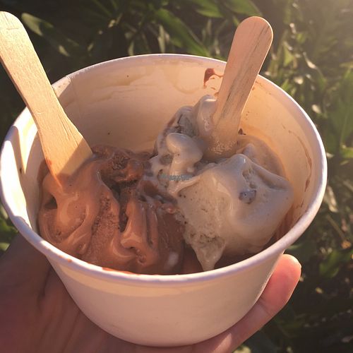 cacao and moringa mint  at ShiBoo Organic Superfood Cafe in Kerobokan Kelod