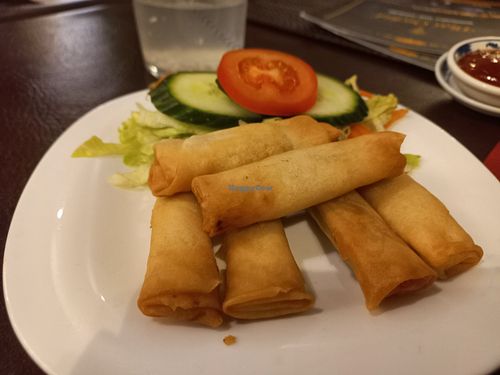 Spring rolls at Thai Orchid  in Ramsgate