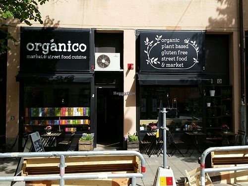 outside view at Organico in Stockholm