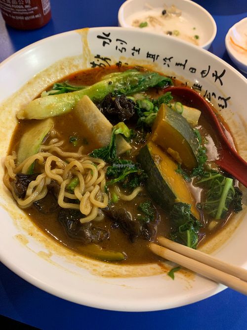 Curry ramen at Gokoku in Studio City
