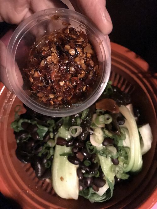 House chili paste at Gokoku in Studio City