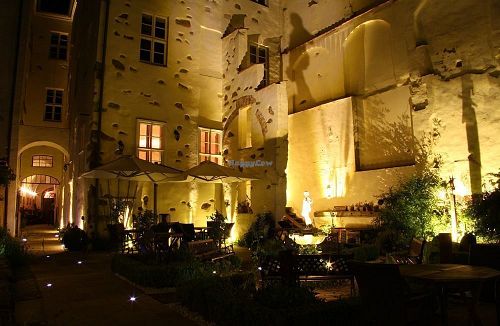 hidden garden at KUGEL in Goerlitz