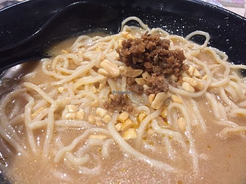 Noodles in Sesame Sauce at The Veggie in Kowloon