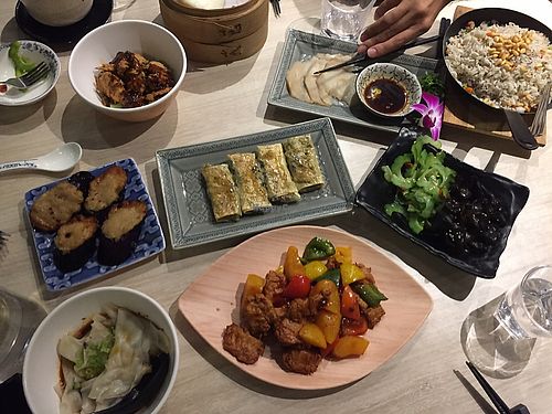 Set lunch for 4 people - amazing!! at The Veggie in Kowloon