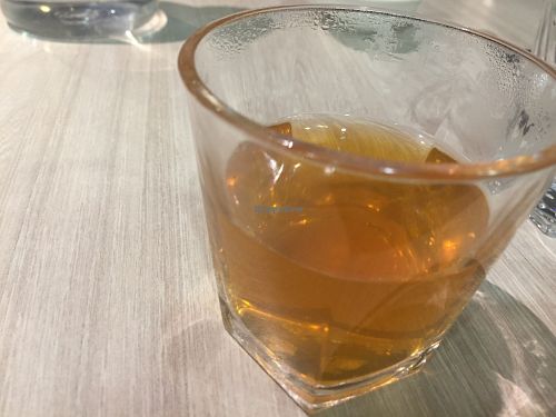 Ginger tea at The Veggie in Kowloon