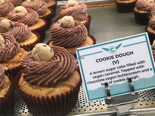 Cookie dough at Cupcake Central in Melbourne
