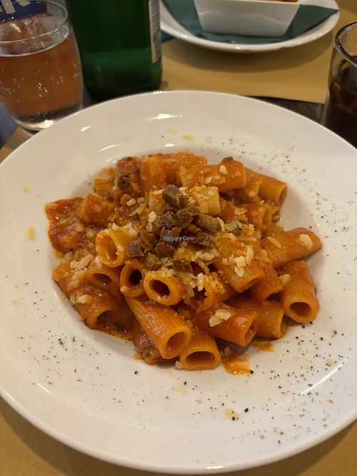 Amatriciana  at Origano Campo de' Fiori in Rome
