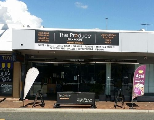 street front at The Produce Bulk Foods in Ashgrove