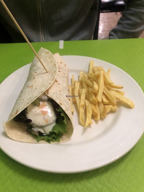 Kebab  at Ecovegan Happy in Elche