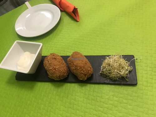Croquetas  at Ecovegan Happy in Elche