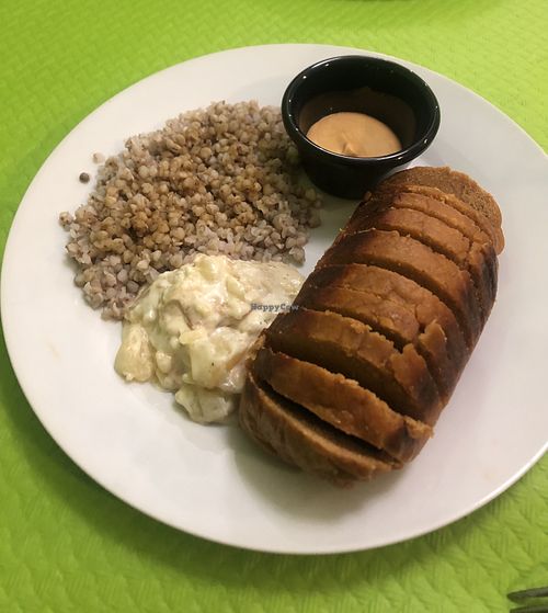 Seitan steak  at Ecovegan Happy in Elche