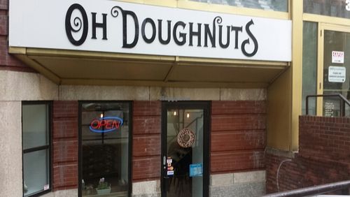 Storefront  at Oh Doughnuts in Winnipeg