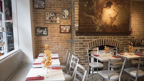 interior at Delice & Sarrasin in New York City