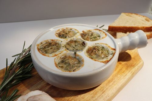 Escargots at Delice & Sarrasin in New York City