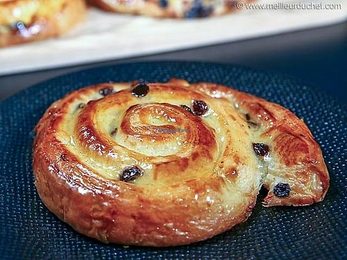 Pain aux raisins at Delice & Sarrasin in New York City