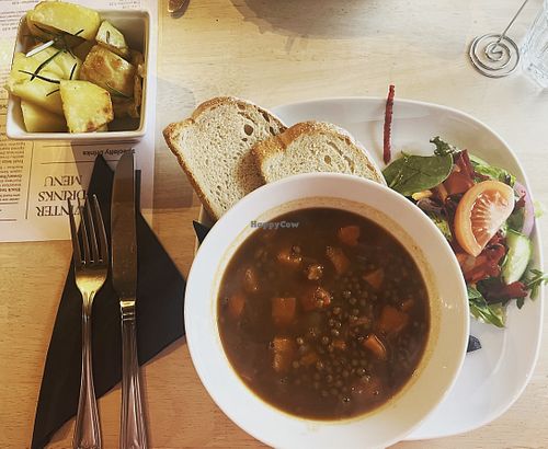 Lentil goulash  at Plant by Kat's Kitchen in Keswick