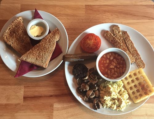 The full breakfast at Kat's Kitchen. Very tasty, and set me up for the day :-) at Plant by Kat's Kitchen in Keswick