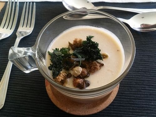 Mushroom soup  at The Allotment in Manchester