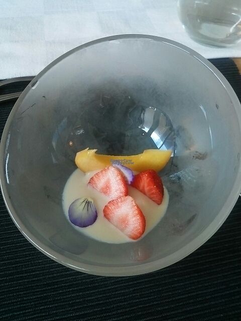 Tofu cream at The Allotment in Manchester