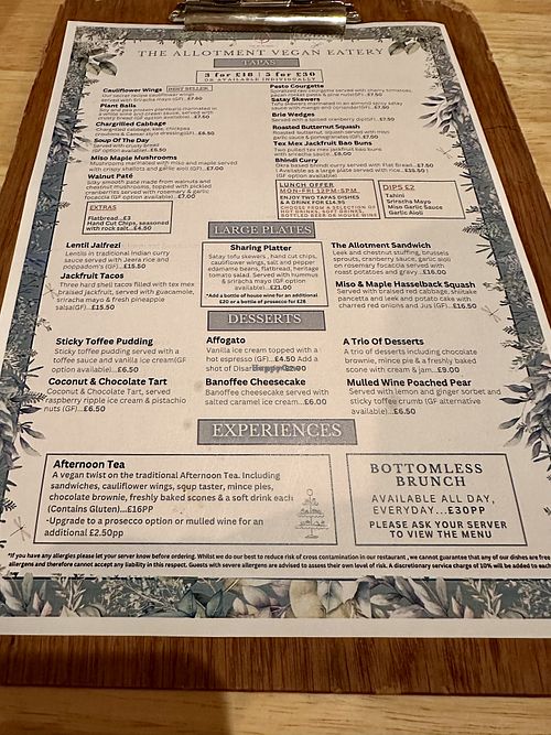   at The Allotment in Manchester