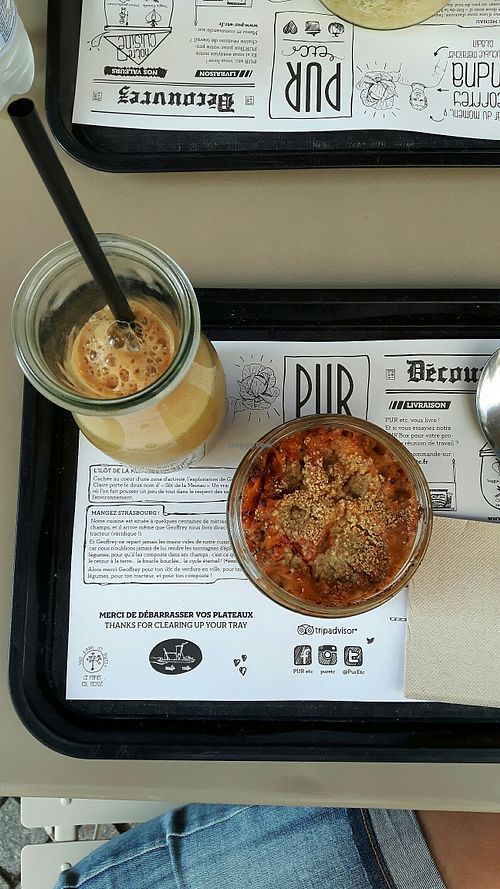 lasagne vegan   at PUR etc - Grand Rue in Strasbourg