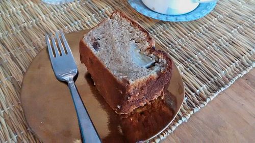 Banana bread at Joy Healthyfood in Montpellier