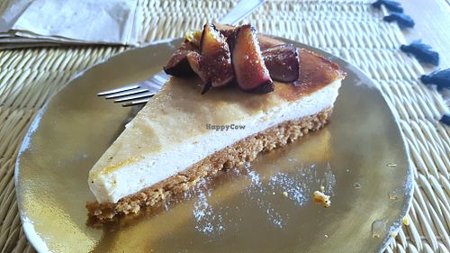 Cheesecake at Joy Healthyfood in Montpellier