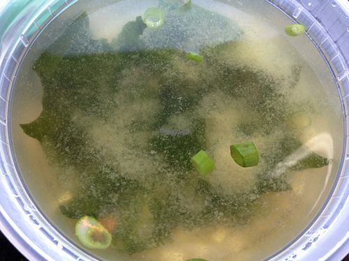 miso soup  at Rice Mac in Decatur