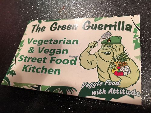 Business Card at The Green Guerrilla in Darlington