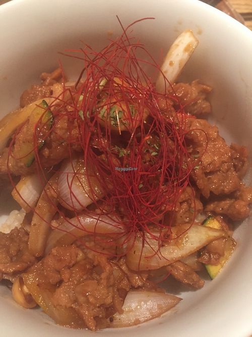 Vege yakinimudon焼き肉丼 at Paprika Shokudo Sakaihigashi in Sakaishi