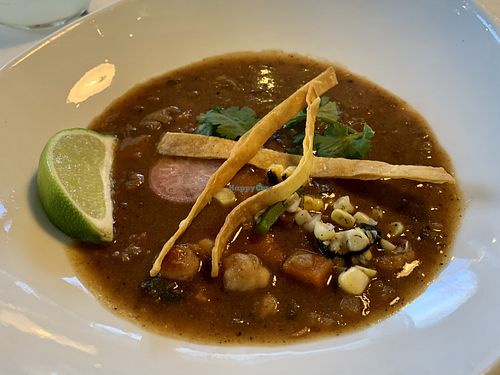 Posole   at Parlor City Vegan in Binghamton