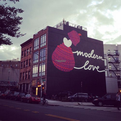 outside at Modern Love in Brooklyn