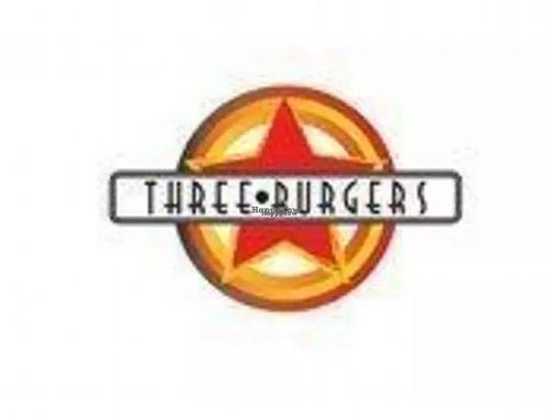 Logo at Three Burgers in Brasilia