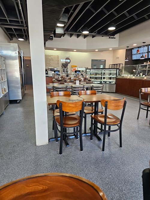 Nice dining room. Clean and fresh. at The Pureganic Cafe in Harrison