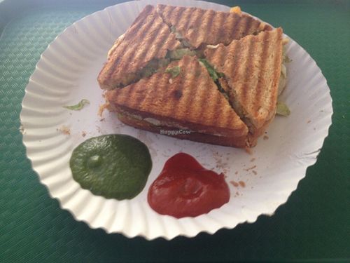 Tandoori grilled sandwich at Sandwizza in Mumbai