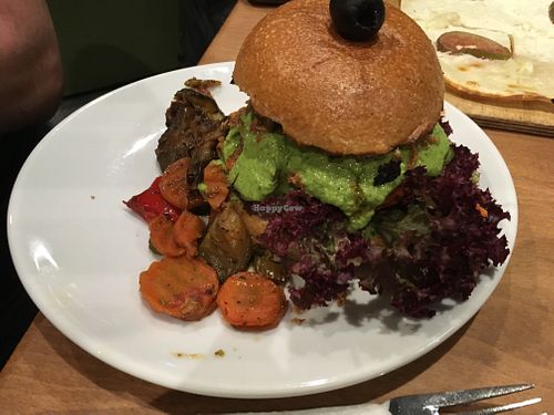 vegan burger at Mezzo  in Hannover