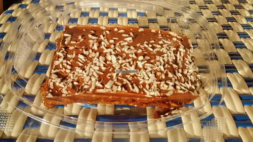 Chocolate cake at rawcoco in La Rochelle