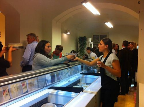 The inside at Slatka Tvornica Medenko in Samobor