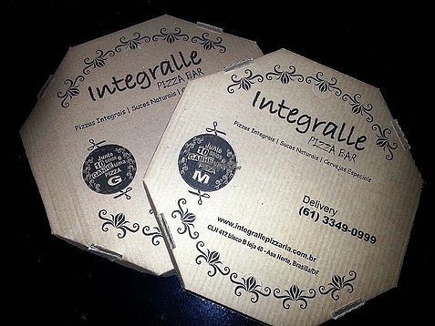 Sizes at Integralle Pizza Bar in Brasilia
