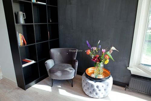 YogaFest Cafe library at Cafe Sage in Amsterdam