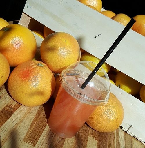 fresh juice at Czerwony Piec in Gdynia